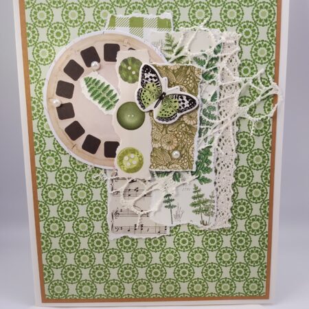 Green Butterfly Cluster