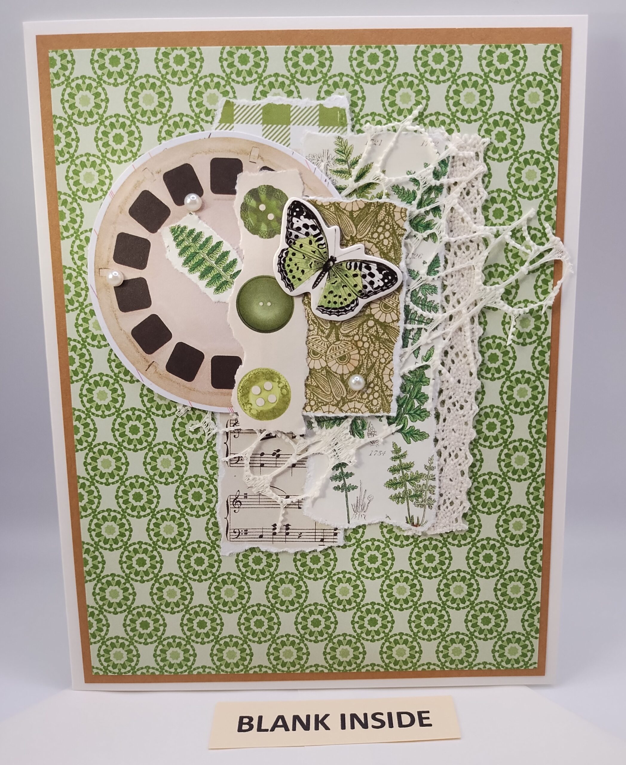 Green Butterfly Cluster