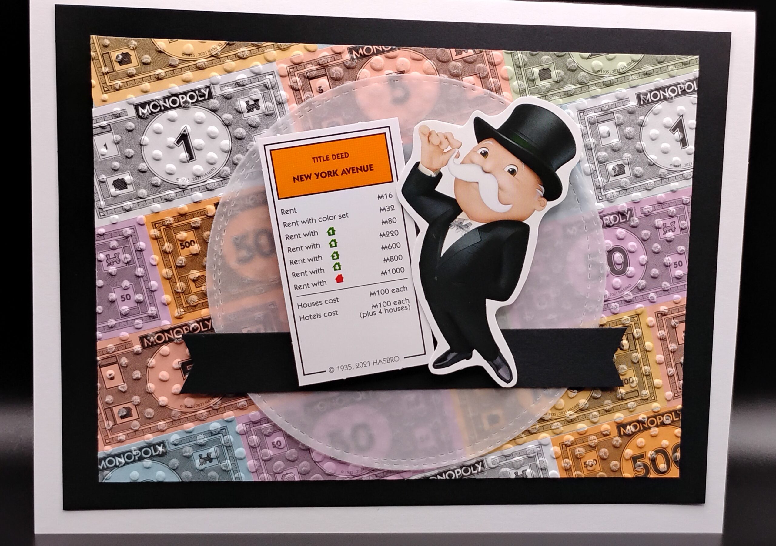 Mr. Monopoly New York Avenue