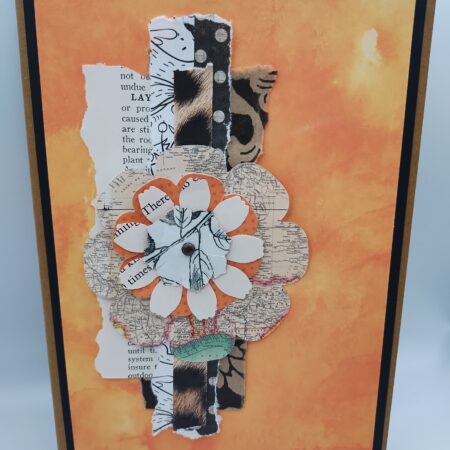 Orange flower cluster