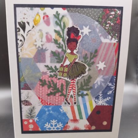 Christmas Girl Card - 3