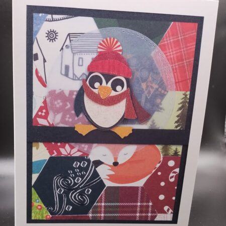 Penguin Christmas Card