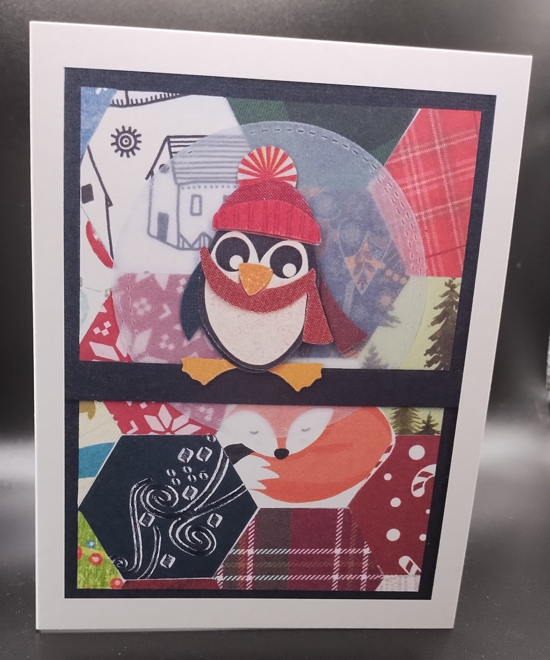 Penguin Christmas Card