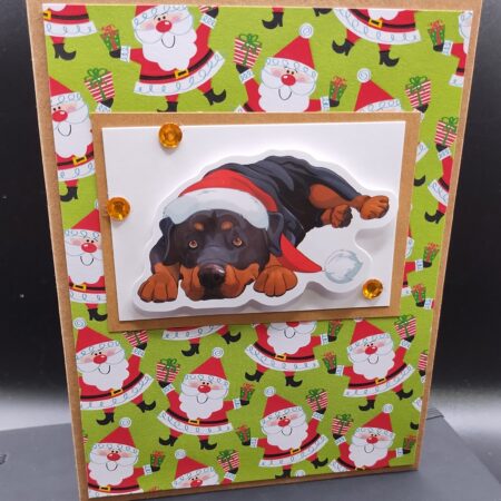 Puppy Christmas Card - 2