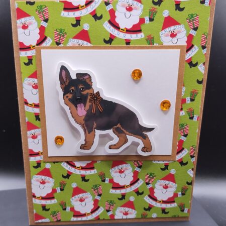 Puppy Christmas Card