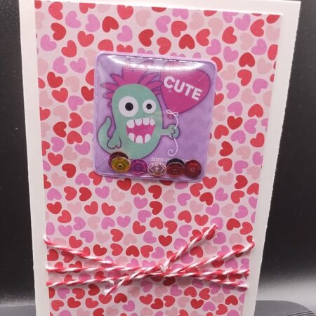 "Cute" Monster Shaker - small card