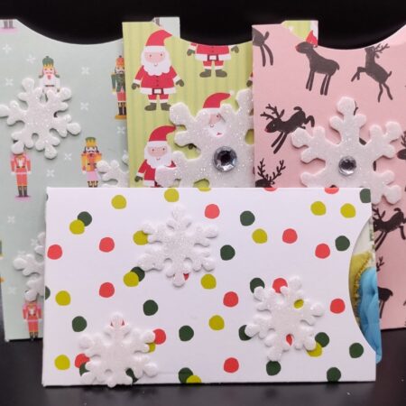 Christmas Gift Card Holders Handmade - 1