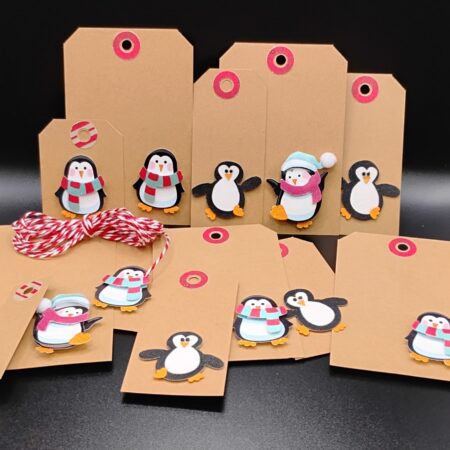 Penguin gift tags
