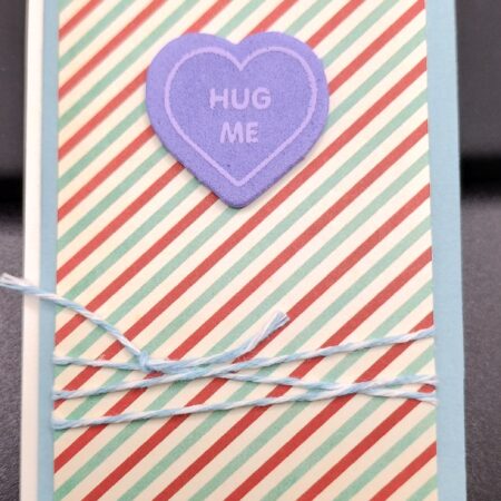 Conversation Heart Hug Me - gift size