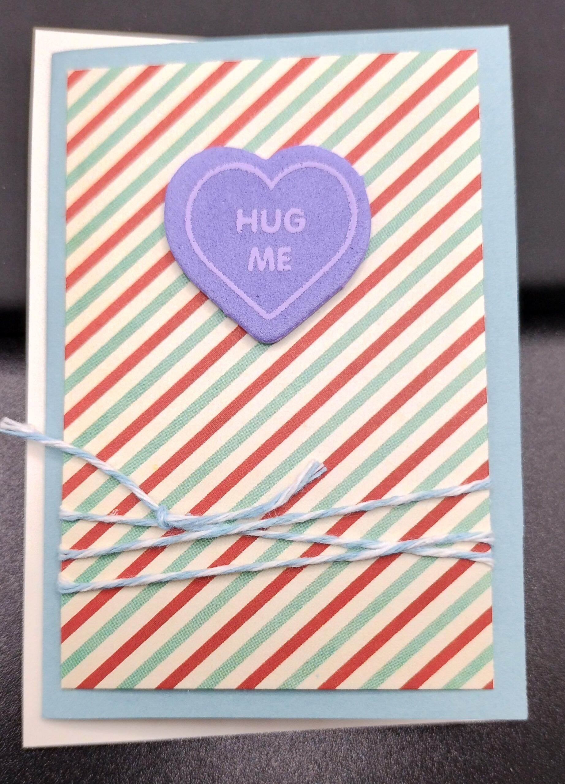 Conversation Heart Hug Me - gift size