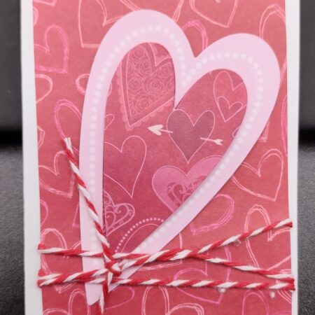 Layered Paper Heart - gift size