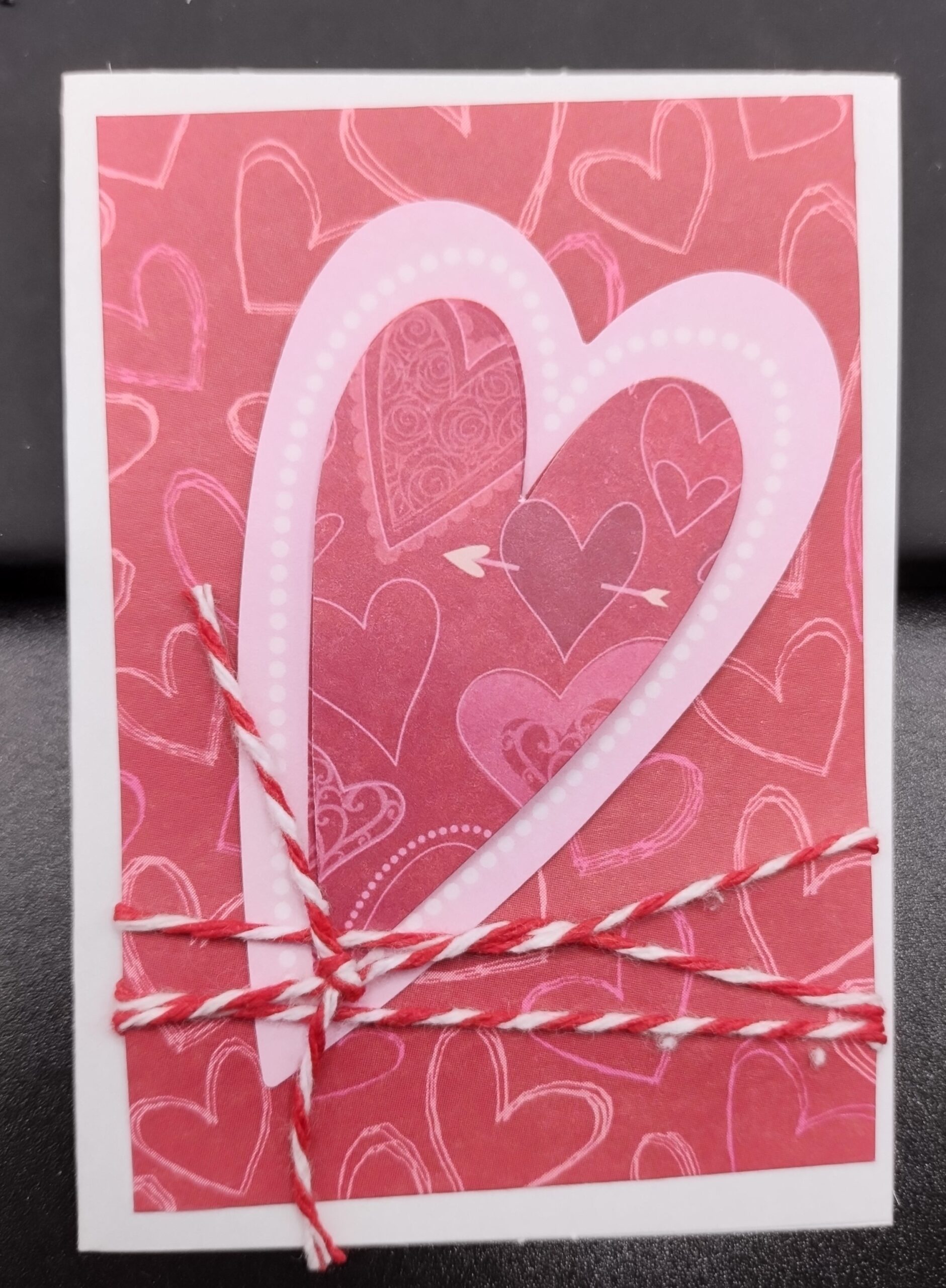 Layered Paper Heart - gift size