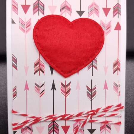 Red Puffy Heart - gift size