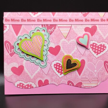 Pink Be Mine with Hearts