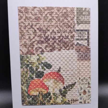 Collage with Mushrooms