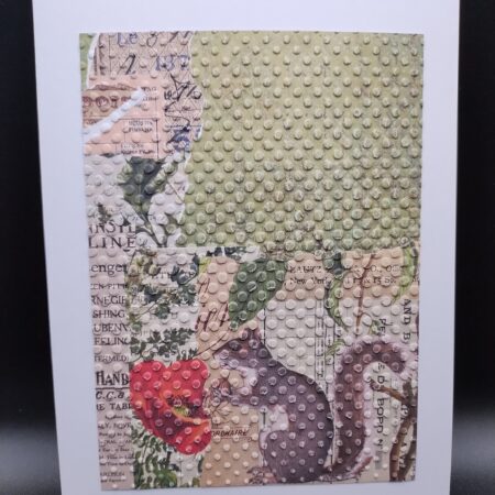 Collage with Squirrel